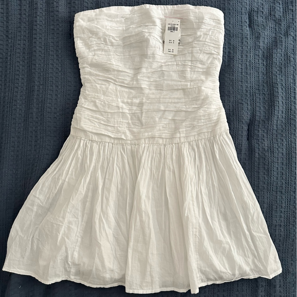 Abercrombie & Fitch Ruched Mini Dress